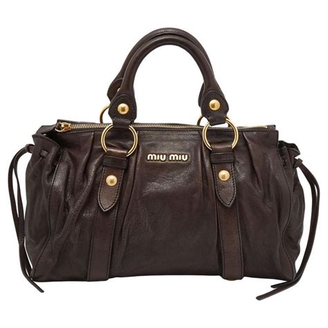 miu miu brown leather bag|michael miu handbags.